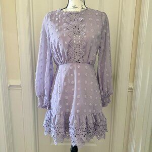 Miessial Women's Floral Mini Dress, Size Small